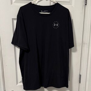 Under Armour Men's Black Logo Tee